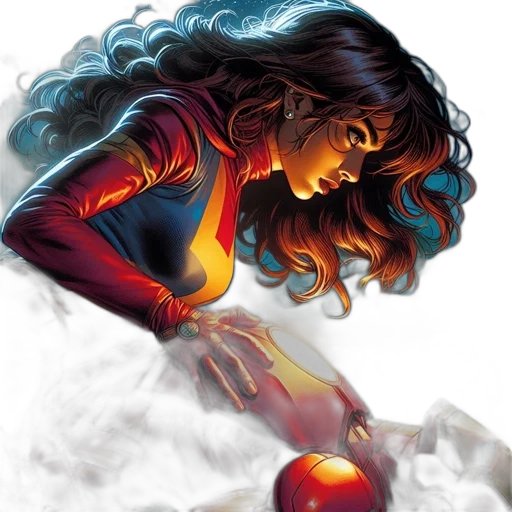 comic book art, concept art, fantasy art, fire transparent PNG cut-out