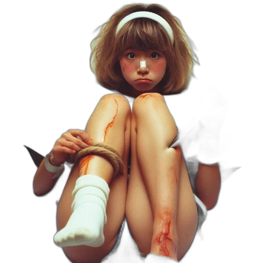face, shoes, weapon, concept art transparent PNG cut-out