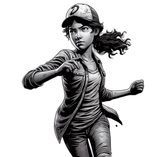 jacket, comic book art, concept art, cartoon transparent PNG cut-out