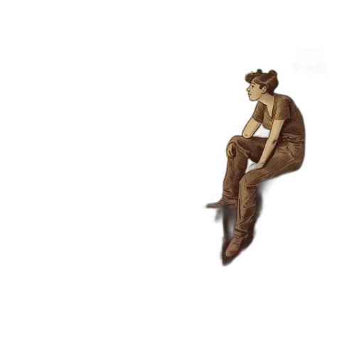 furniture, hat, staff, jacket transparent PNG cut-out