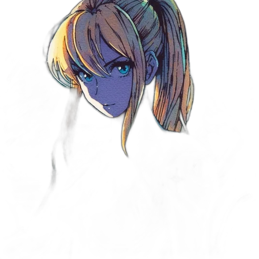 face, mask, hair, crown transparent PNG cut-out