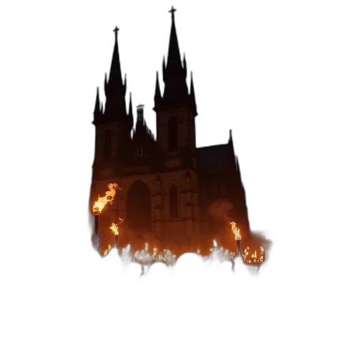 crown, building, staff, concept art transparent PNG cut-out