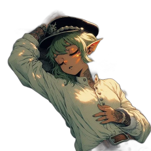 staff, hat, jewelry, sword transparent PNG cut-out