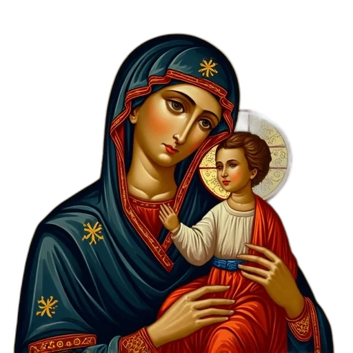 photorealistic, oil painting, pixel art, byzantine-style transparent PNG cut-out