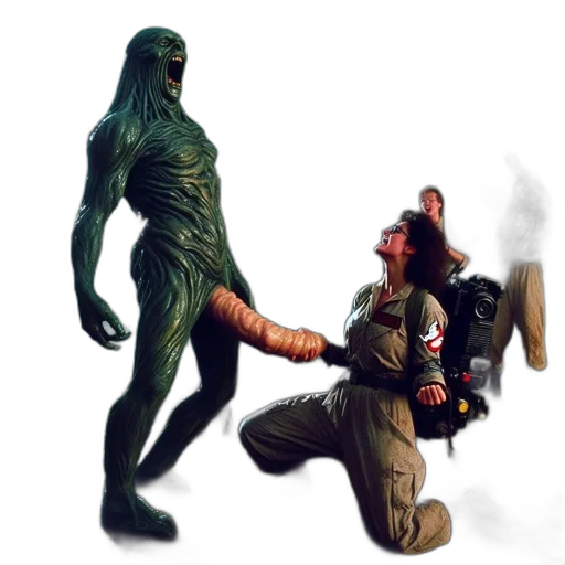 creature, concept art, comic book art, fantasy art transparent PNG cut-out