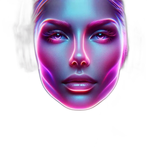face, mask, jewelry, robot transparent PNG cut-out