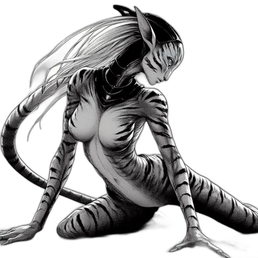 dragon, creature, robot, animal transparent PNG cut-out