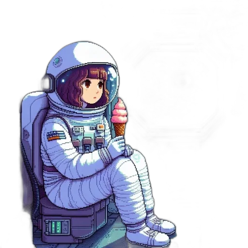 robot, jacket, bottle, staff transparent PNG cut-out