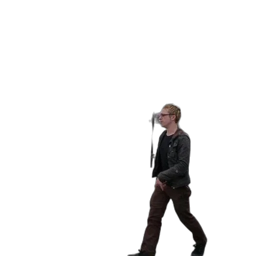 jacket, staff, robot, shoes transparent PNG cut-out