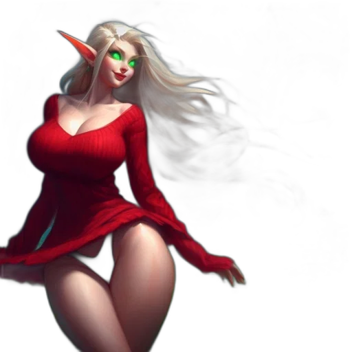 dress, fantasy art, concept art, 3d render transparent PNG cut-out