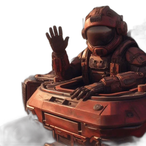 robot, weapon, creature, concept art transparent PNG cut-out