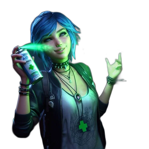 staff, bottle, jacket, weapon transparent PNG cut-out