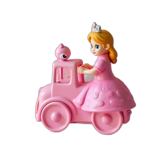 car, furniture, 3d render, pink transparent PNG cut-out