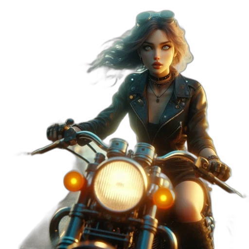 jacket, concept art, comic book art, fantasy art transparent PNG cut-out