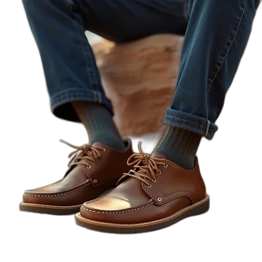 shoes, 3d render, photorealistic, concept art transparent PNG cut-out