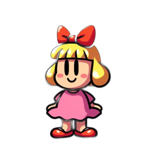 hat, dress, staff, flower transparent PNG cut-out