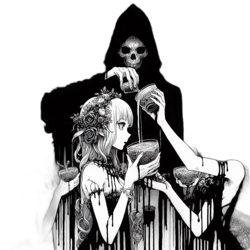 mask, crown, staff, concept art transparent PNG cut-out