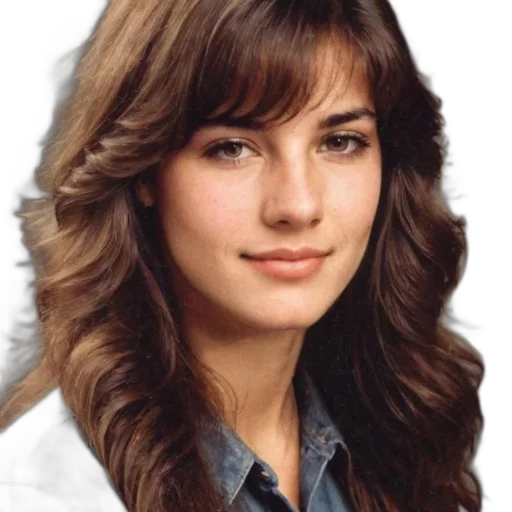 hair, face, jacket, photorealistic transparent PNG cut-out