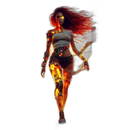 comic book art, concept art, fantasy art, pixel art transparent PNG cut-out