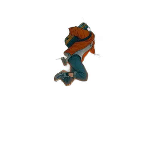 staff, creature, animal, robot transparent PNG cut-out