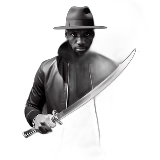sword, weapon, staff, hat transparent PNG cut-out