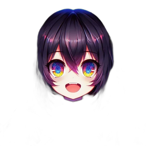 mask, face, hair, creature transparent PNG cut-out