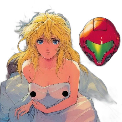 mask, dress, anime, concept art transparent PNG cut-out