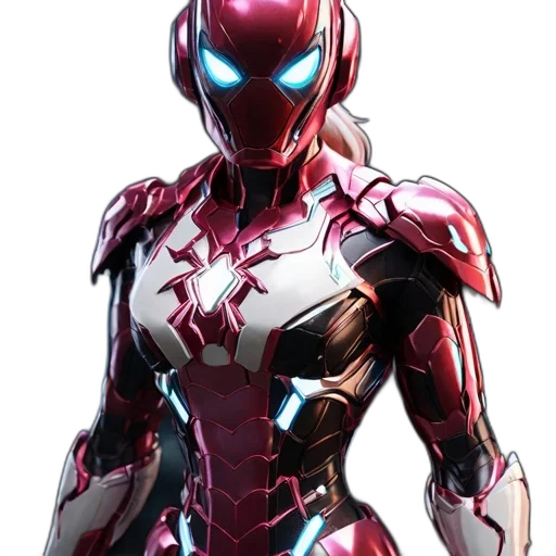 robot, mask, weapon, concept art transparent PNG cut-out