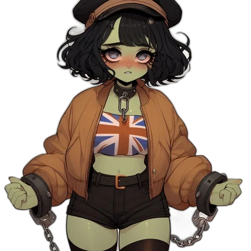 staff, jacket, creature, weapon transparent PNG cut-out