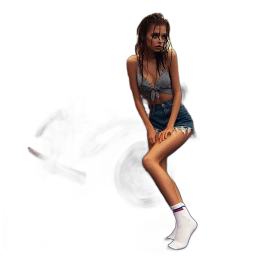 dress, shoes, photorealistic, concept art transparent PNG cut-out