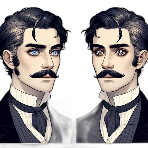 face, mask, concept art, pixel art transparent PNG cut-out