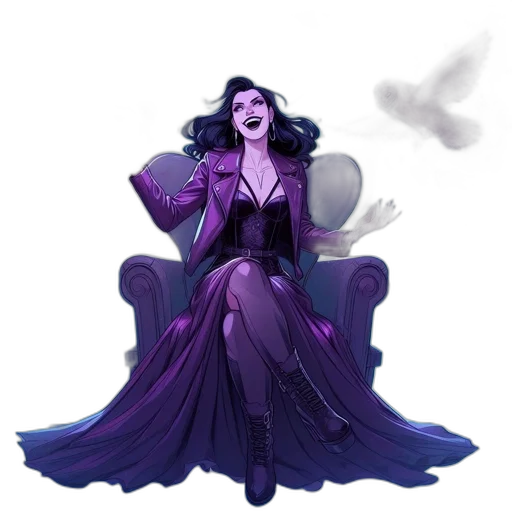 dress, concept art, fantasy art, comic book art transparent PNG cut-out