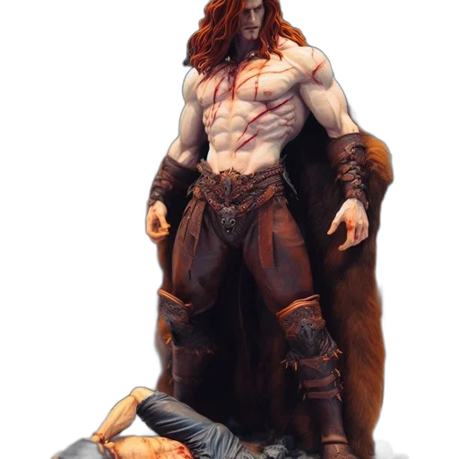 concept art, fantasy art, 3d render, comic book art transparent PNG cut-out