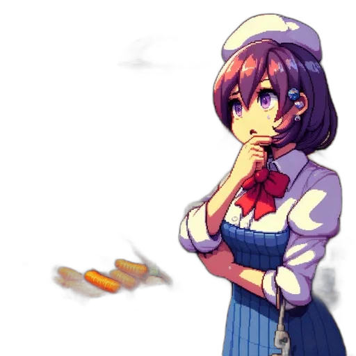 staff, food, weapon, dress transparent PNG cut-out