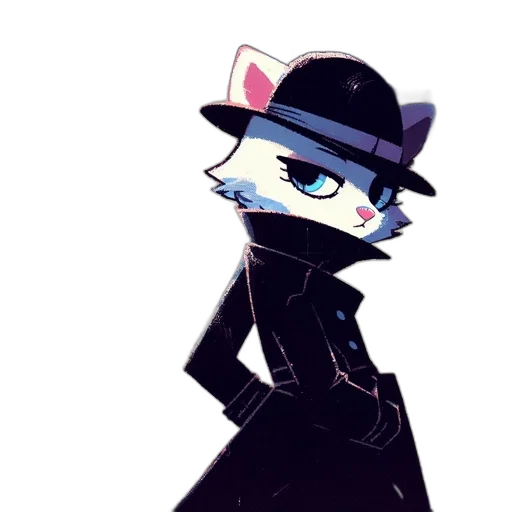 hat, staff, animal, jacket transparent PNG cut-out