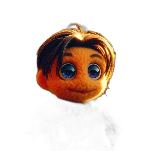 face, hair, staff, mask transparent PNG cut-out
