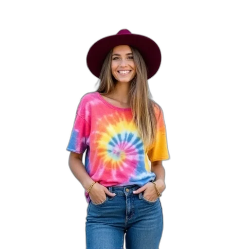 hat, jacket, hair, dress transparent PNG cut-out