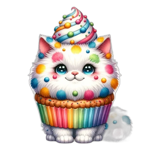 food, hat, animal, photorealistic transparent PNG cut-out