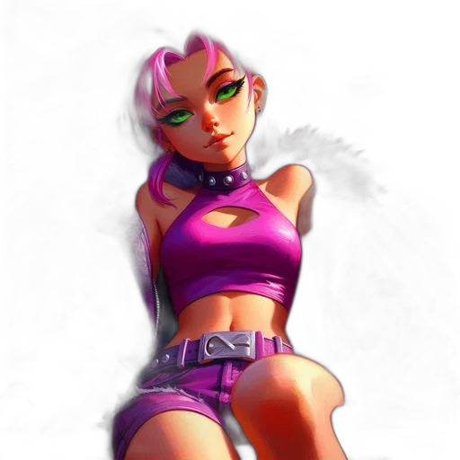 concept art, fantasy art, cyberpunk, pixel art transparent PNG cut-out