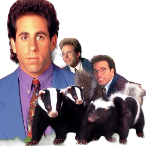 animal, creature, vaporwave, forest transparent PNG cut-out