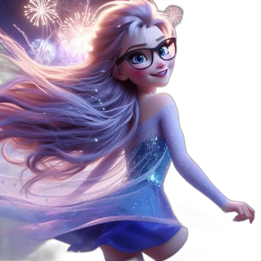 dress, fantasy art, cartoon, concept art transparent PNG cut-out
