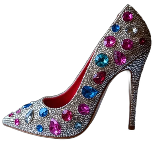 shoes, jewelry, pointed, toed transparent PNG cut-out