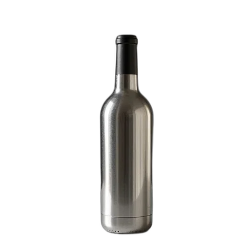 bottle, 3d render, photorealistic, thermosulated transparent PNG cut-out