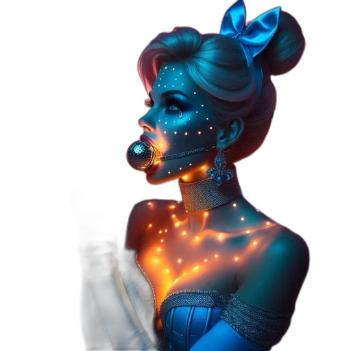 mask, robot, face, dress transparent PNG cut-out
