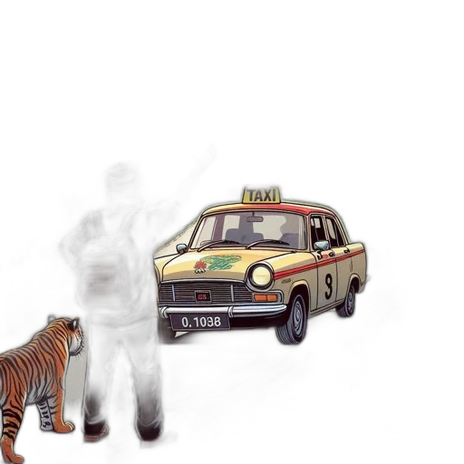 car, animal, robot, creature transparent PNG cut-out