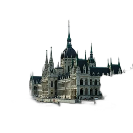 building, crown, furniture, dragon transparent PNG cut-out