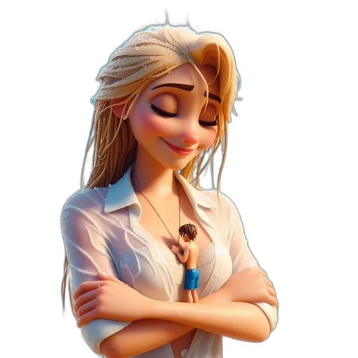 staff, jewelry, face, dress transparent PNG cut-out
