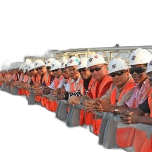 staff, group, construction, workers transparent PNG cut-out