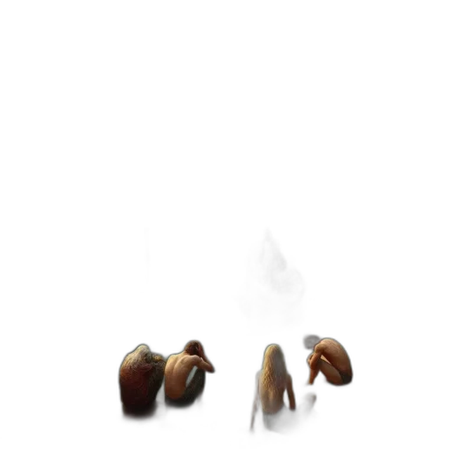 shoes, food, staff, hair transparent PNG cut-out