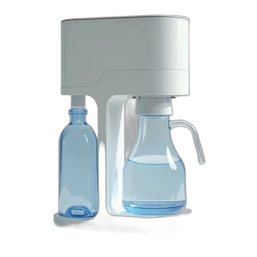 bottle, water, maker, filter transparent PNG cut-out